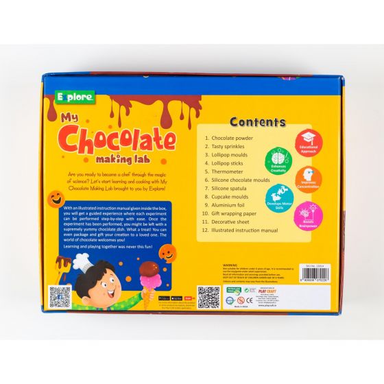 Explore DIY STEM My Chocolate Making Lab Toy For Kids And Above - Multicolor