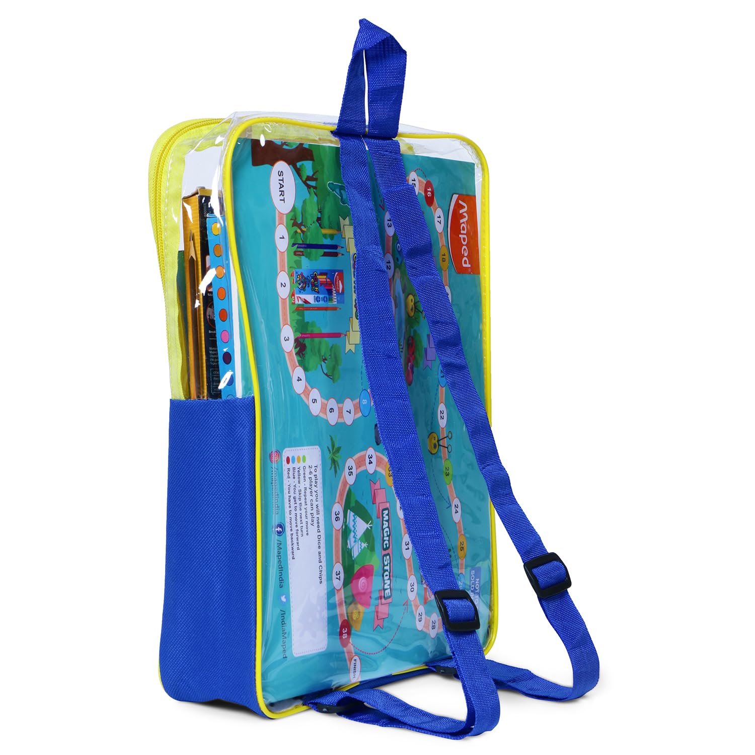 MAPED Creativ Wonder Kit for Kids | Smart Stationery kit | Quality and Non Toxic Product kit | School Essential kit | Premium Set