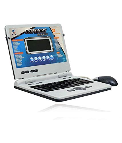 Kids Fun Laptop Notebook Computer: Educational Toy for Kids - Multicolor - 30 Activities