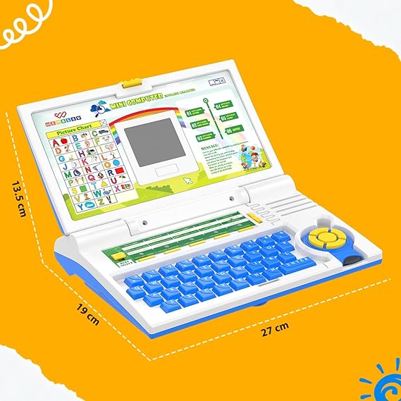 Seedo Wembley Educational Kids Laptop for Kids Computer Toys | Activity Learning | Multicolor