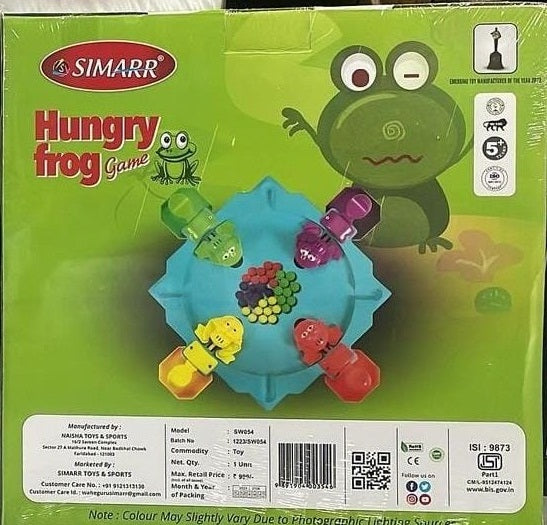 Simarr Frog Eat Beans Game |Eat The Beans|Hungry Frog Game for Kids - Multicolor
