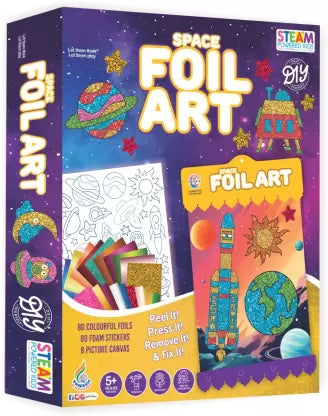 Ratna's DIY Space Foil Art - Multicolor