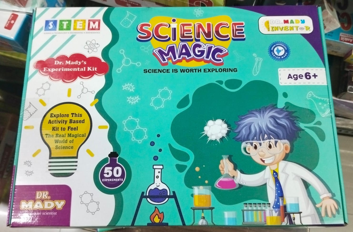 Dr. Mady STEM Science Magic - Explore The Activity - Multicolor