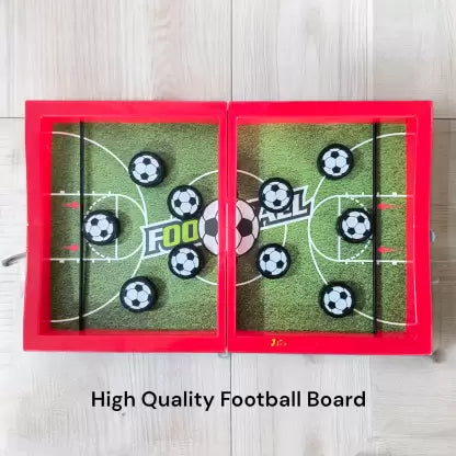 Fast String Puck Game For Kids And Adults - Football Board Indoor Game (Multicolor)