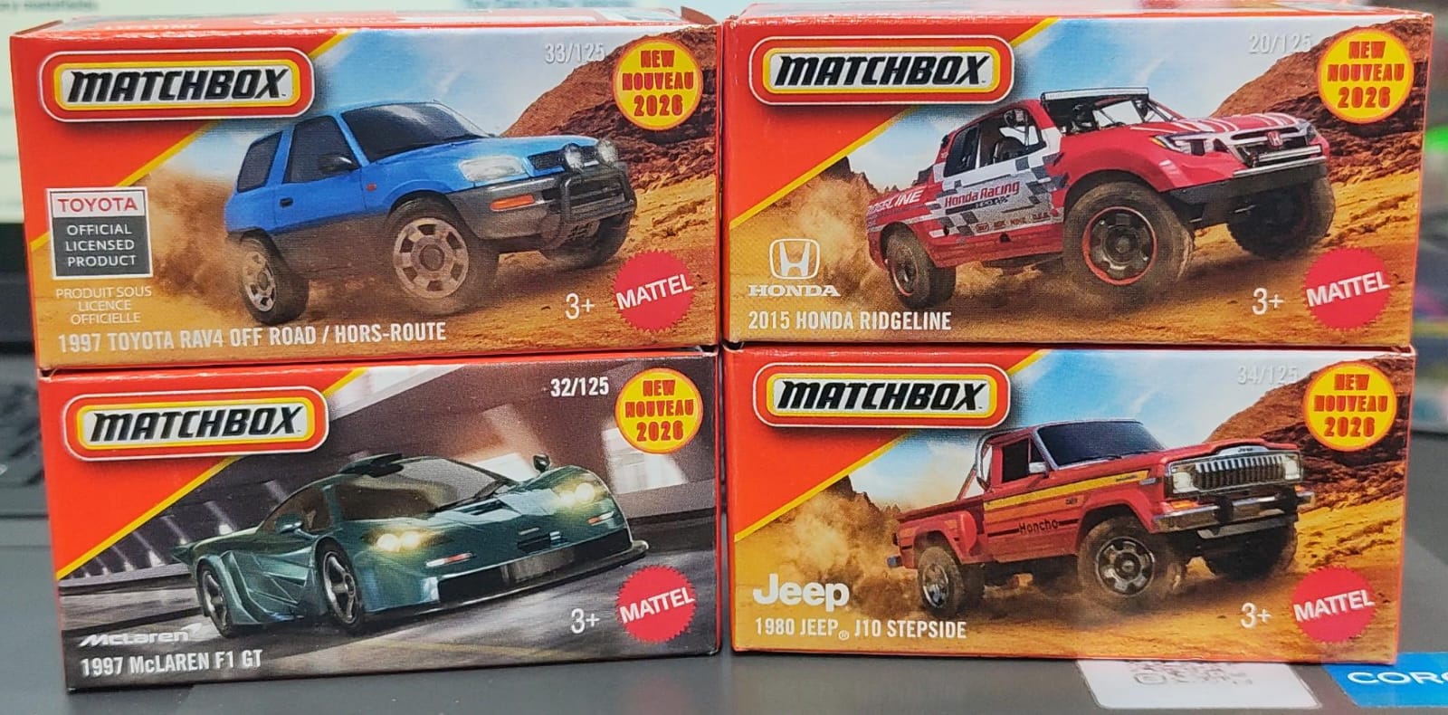 Matchbox Mainline - Combo Pack of 4 Cars - DNK70 - 004