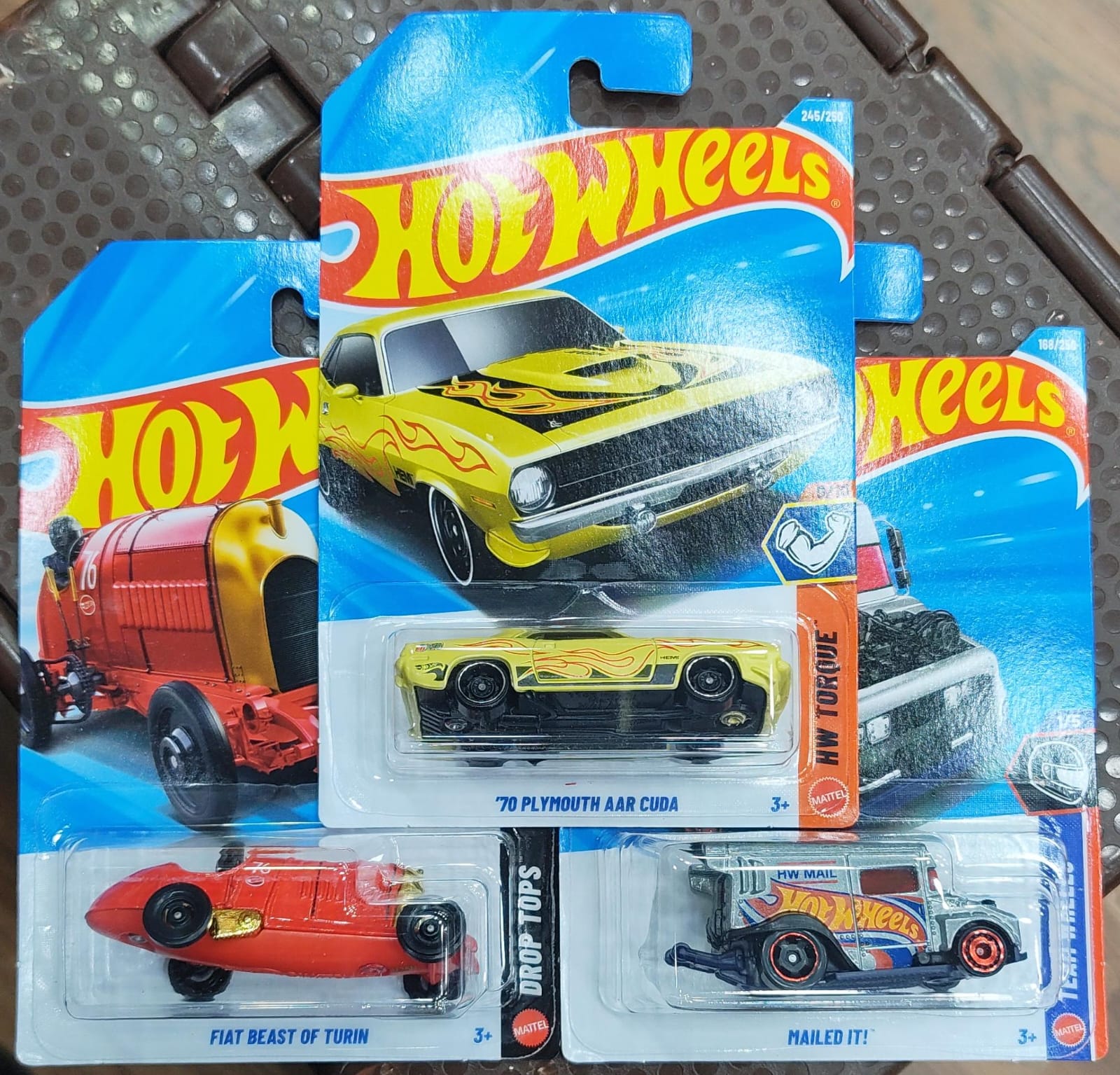 Hot Wheels Mainline - Pack of 3 Cars - P Case 2026