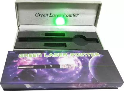 Green Laser Pointer Pen – High Precision Beam (320 nm, Green)