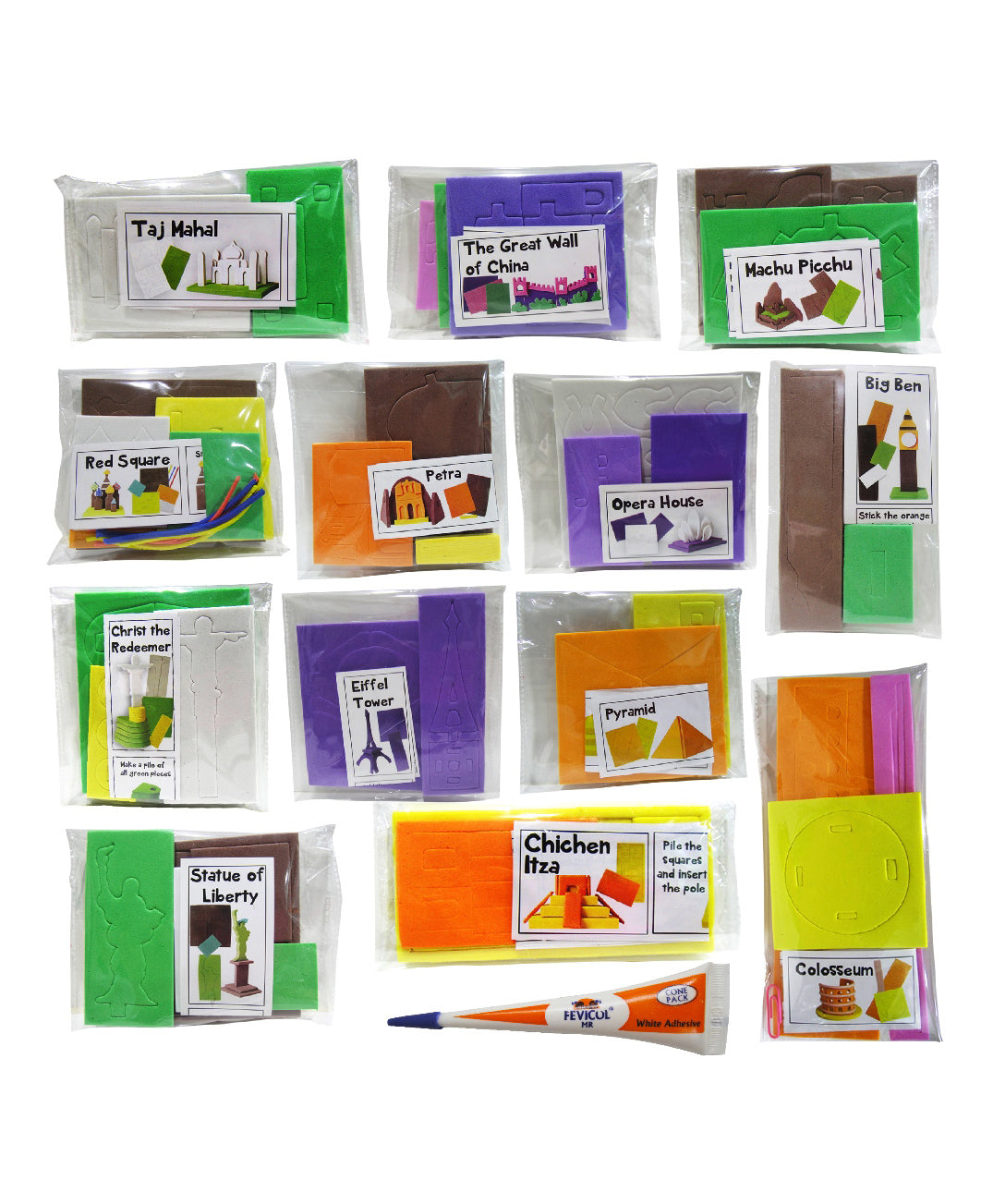 Imagimake Monuments Around the World - Multicolour
