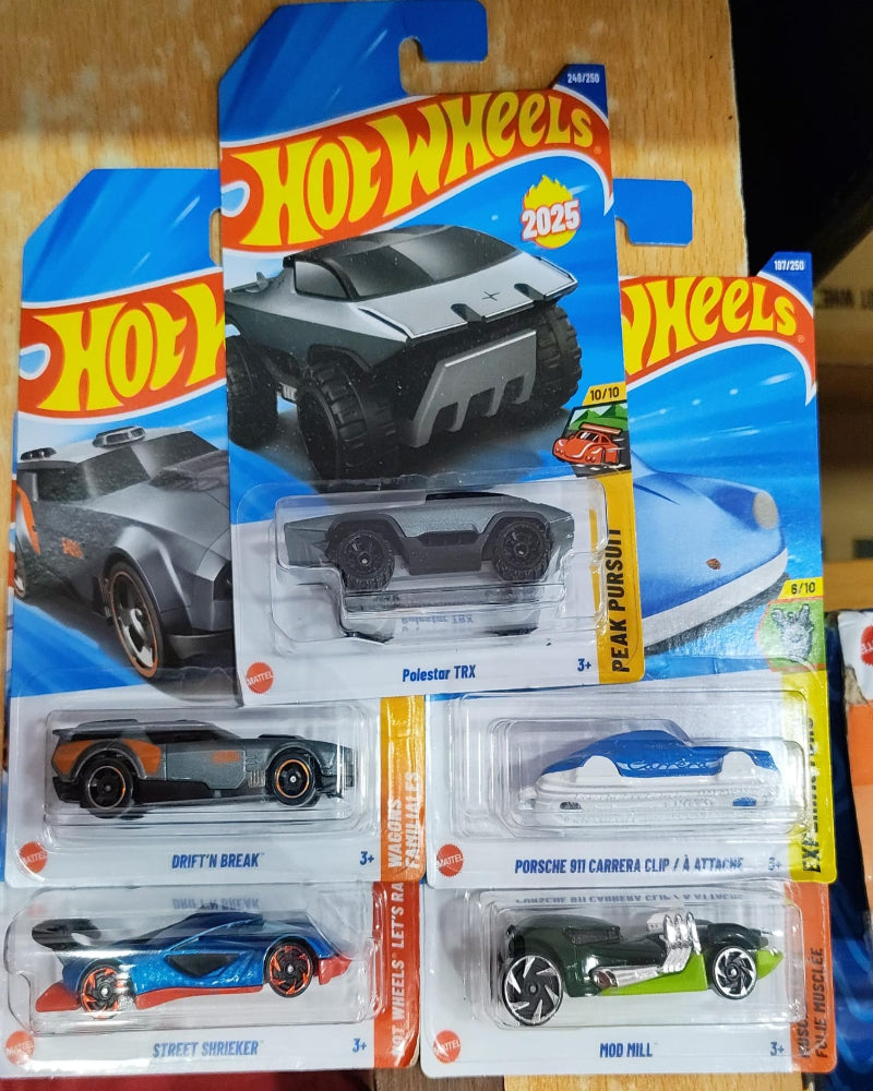 Hot Wheels Mainline - Combo Pack of 5 Cars - Mix Case 1