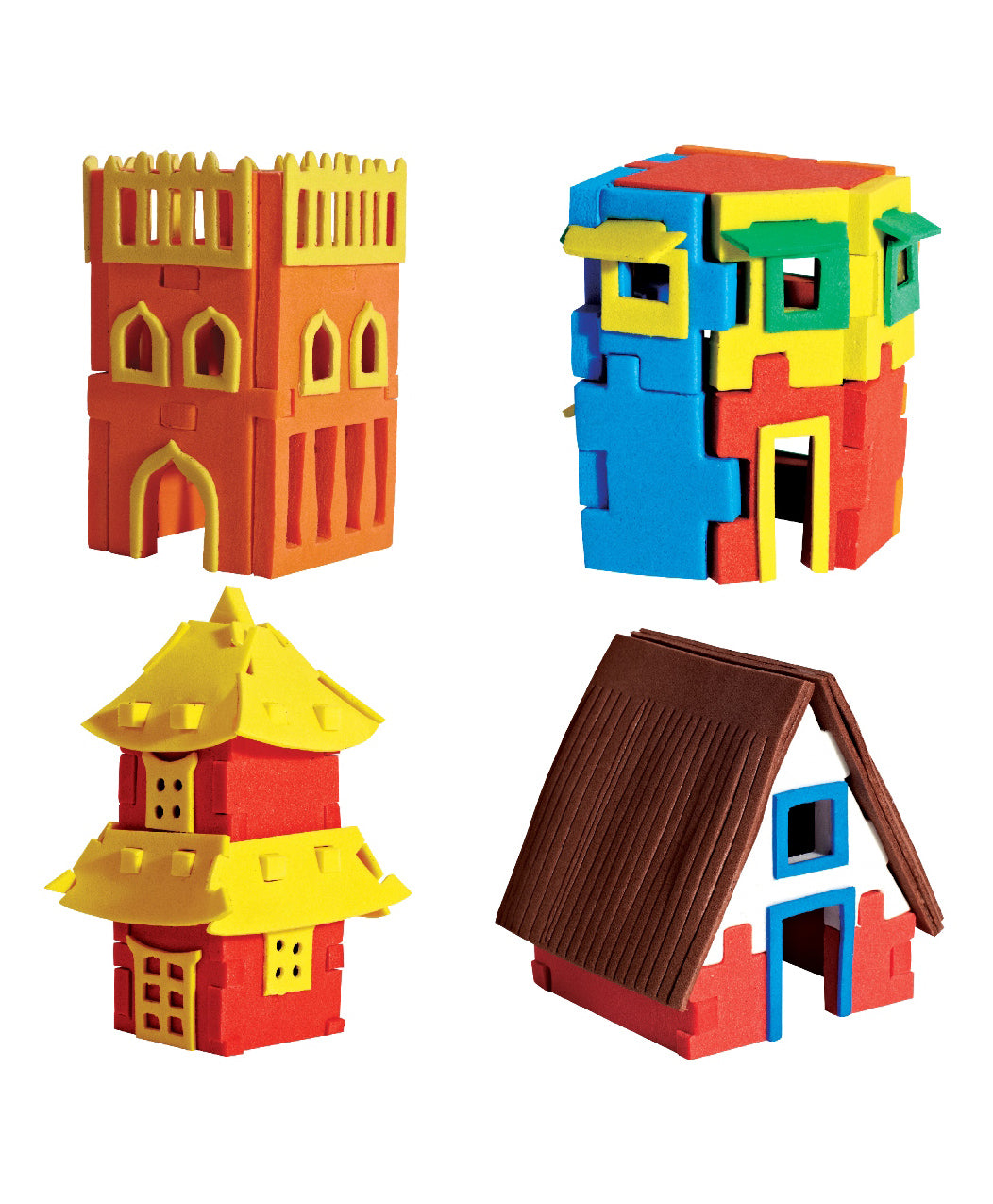 Imagimake Mapology House Around The World - Multicolor