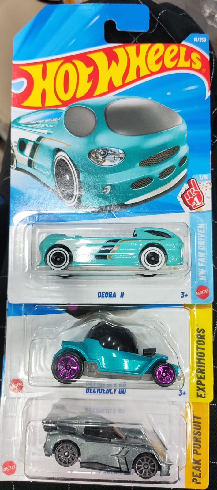 Hot Wheels Mainline - Combo Pack of 3 Cars - A Case 2026 - Long Card (2)