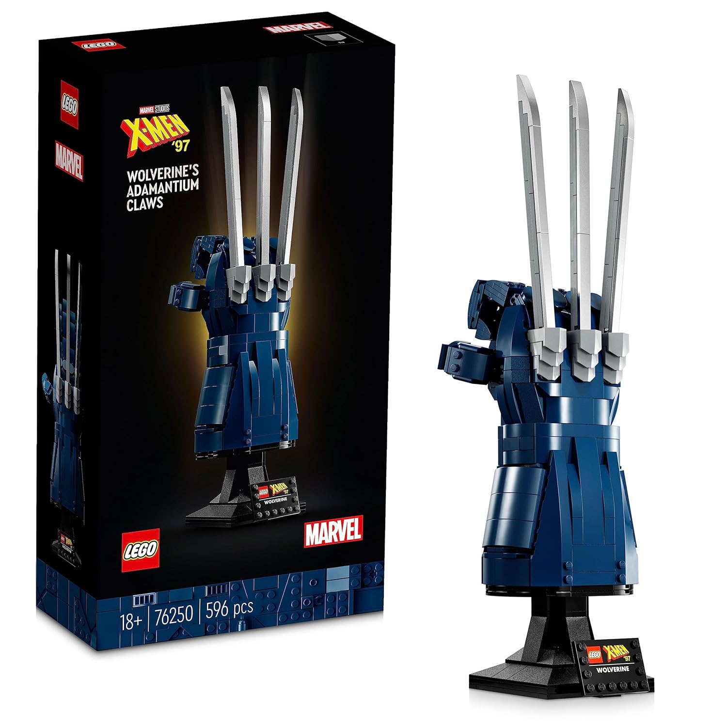 LEGO 76250 Marvel Wolverine's Adamantium Claws Building Kit - Multicolor