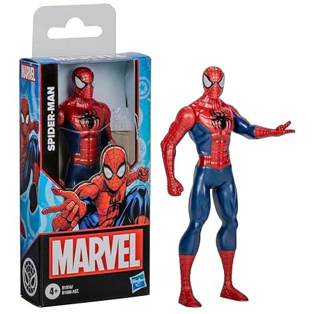 Hasbro Marvel Spider Man Action Figure Toy , 6-inch Figures - Multicolor