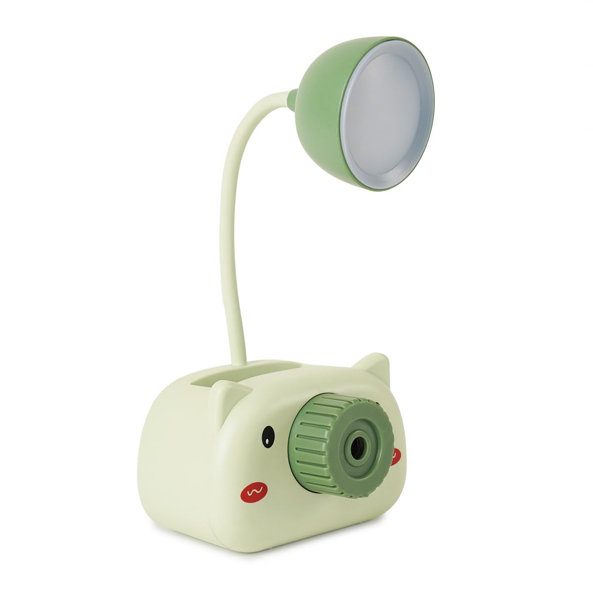 ilearnngrow Camera shaped study Lamp with Sharpner