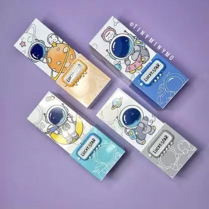 Password Protected Pencil Box with Mirror to Keep Stationery - Assorted