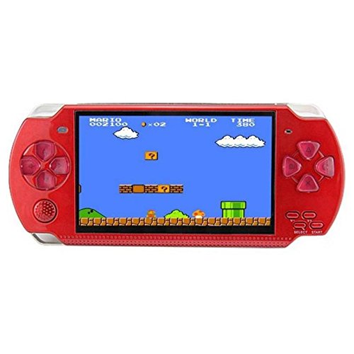 Handheld Game Console - Games, Video Support, Music Play, 4.3 Inch Display, SD Card Slot, Camera | Best Gaming Console for Kid - Assorted Color & Design