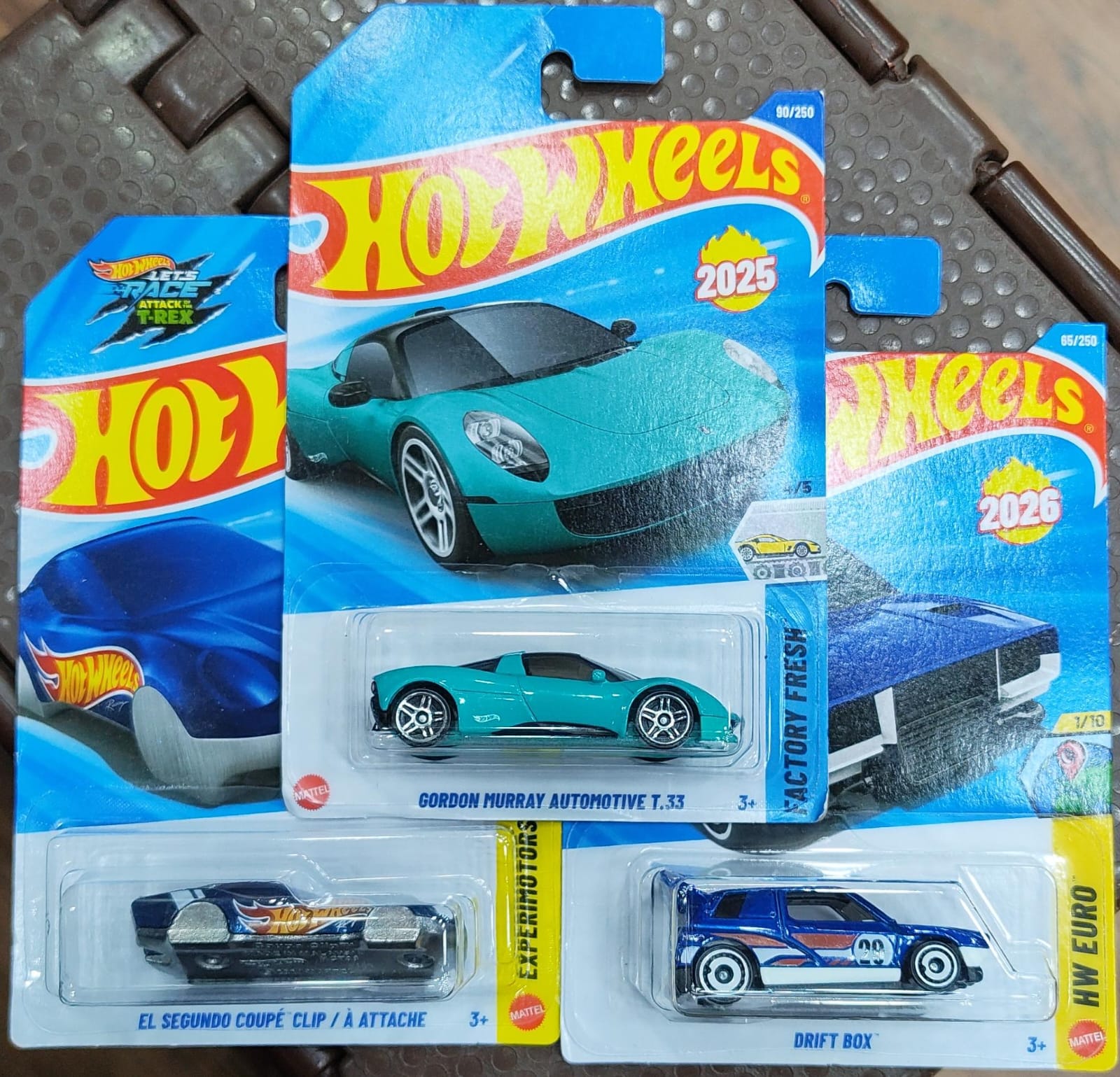 Hot Wheels Mainline - Pack of 3 Cars - Combo Cars Set