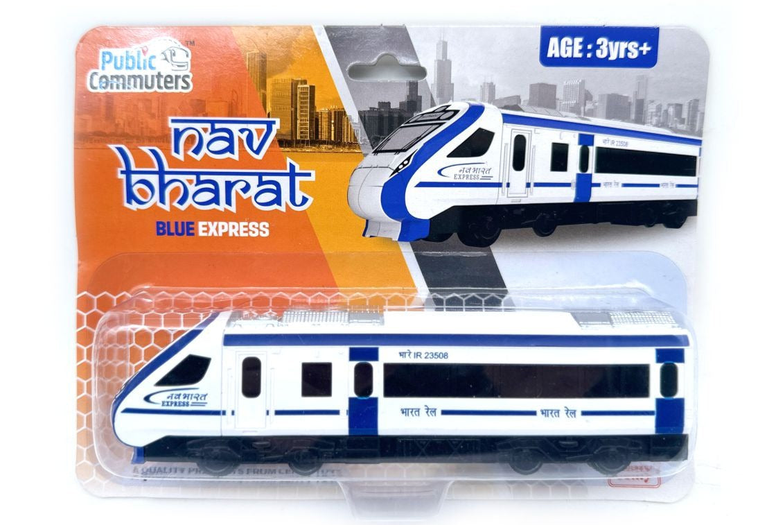 Centy Nav Bharat Blue Express - Pull Back Action