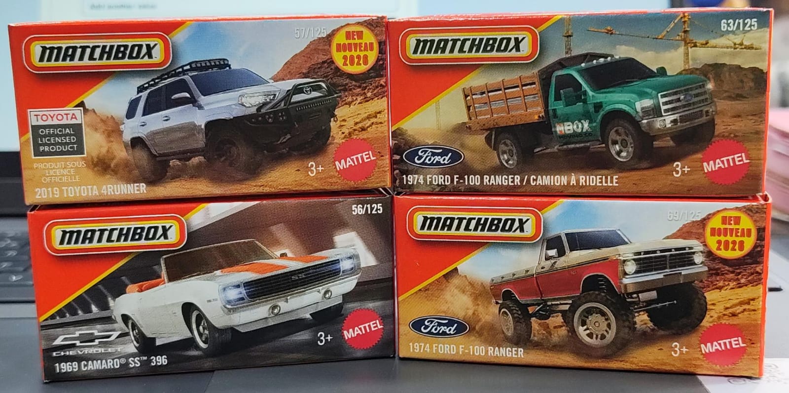 Matchbox Mainline - Combo Pack of 4 Cars - DNK70 - 005