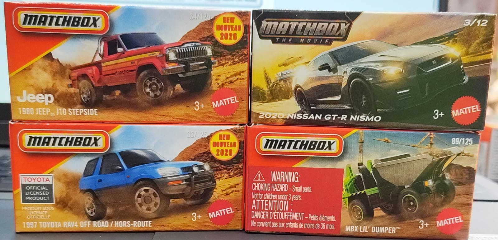 Matchbox Mainline - Combo Pack of 4 Cars - DNK70 - 004
