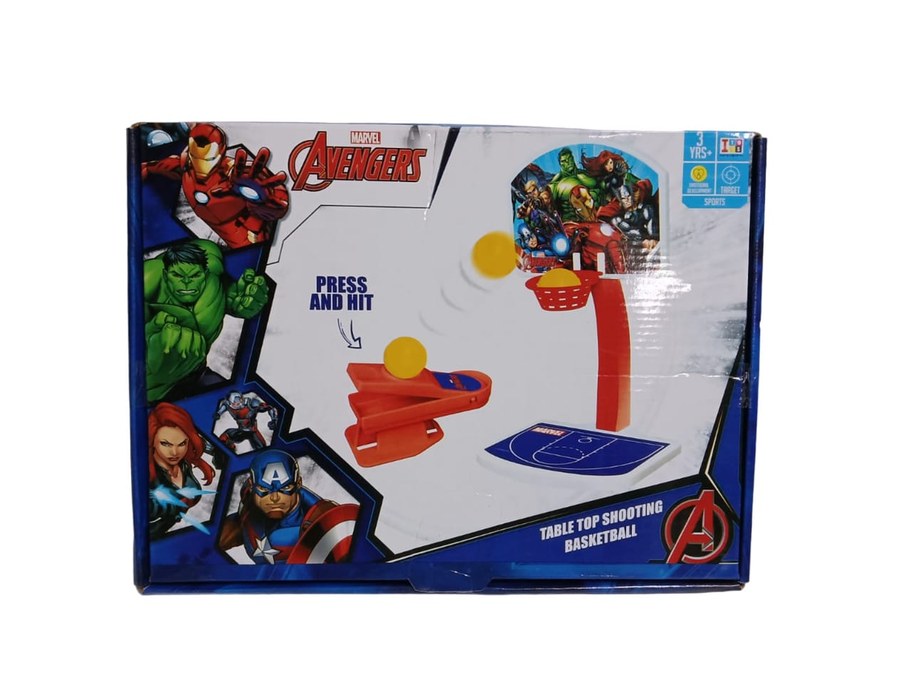IToys Marvel Avengers shooting champ basket ball set for kids