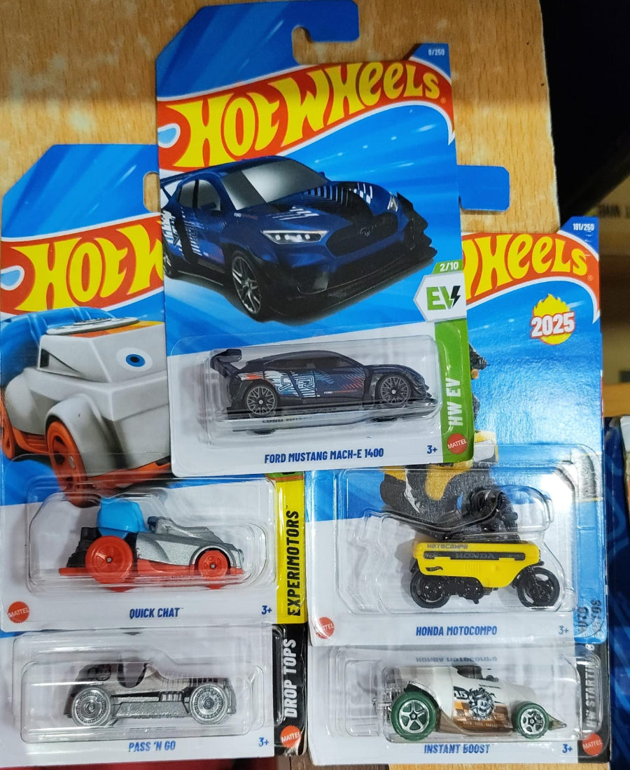 Hot Wheels Mainline - Combo Pack of 5 Cars - Mix Case 0