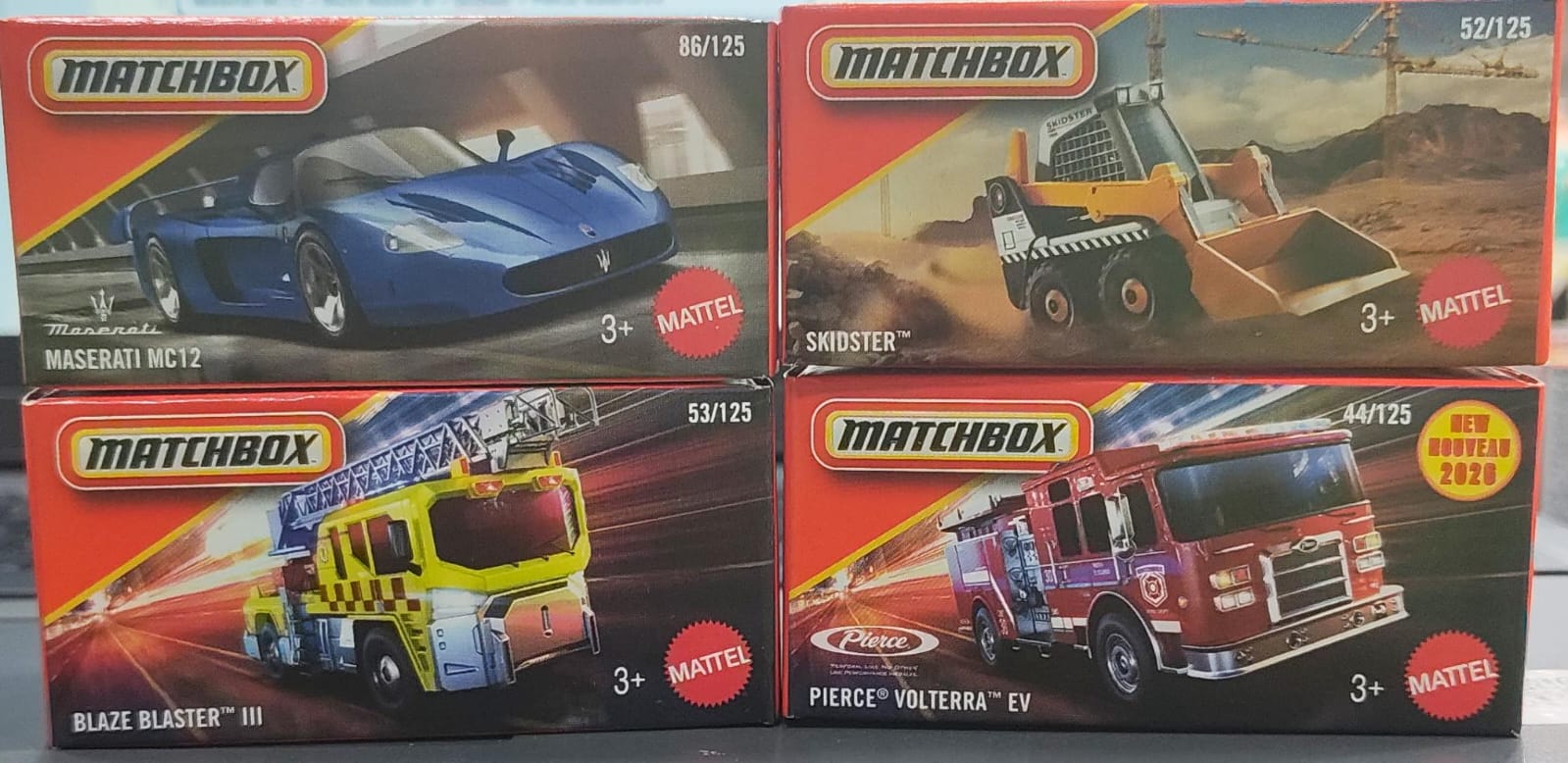 Matchbox Mainline - Combo Pack of 4 Cars - DNK70 - 003