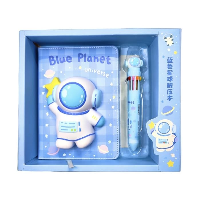 3D Squishy De-Stress Notebook Diary for Kids