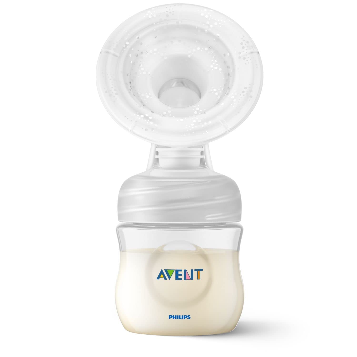 Philips Avent Comfort Manual Breast pump, Natural Motion technology, combines suction and nipple stimulation, soft cushion adapts to all size, SCF430/01
