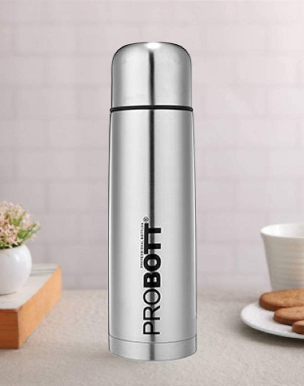 PROBOTT Stainless Steel Old Edition Vacuum Flask 500ml -Silver