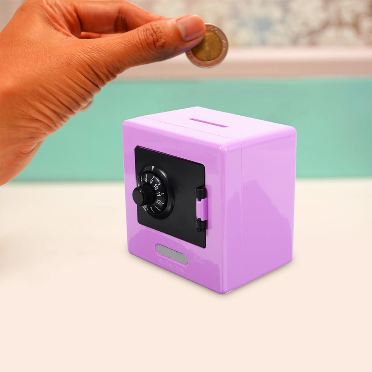 Mini Safe for Kids Toy for Kids Piggy Bank for Toddlers Kids Safe Toy Children Saving Box | Money Saving Pot | Safe Box | Coin Bank | Piggy Bank | Assorted
