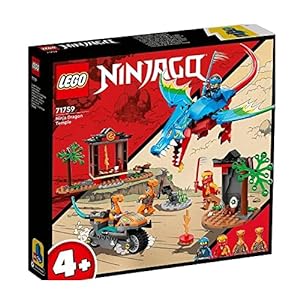 LEGO 71759 Ninja Dragon Temple Building Kit - 161 Pieces - Multicolor