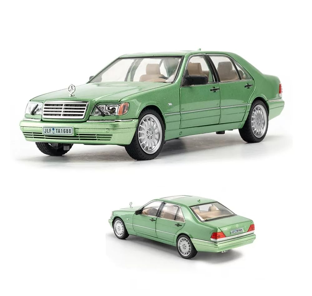 Mercedes Benz W140 S320 Diecast Classic Car 1:24 Model Sound & Light - Assorted