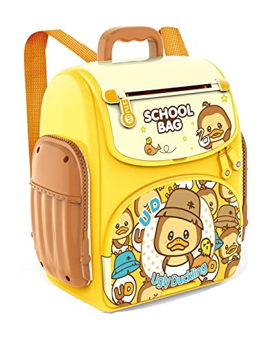 Lumo Ugly Duckling School Bag Design Fingerprint Sensing Money Saving Piggy Bank with Digital Password for Kids (Multicolor)