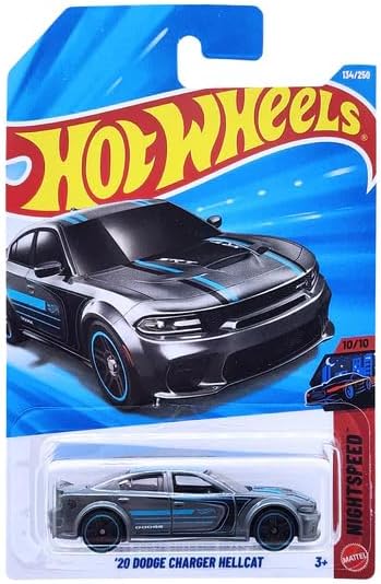 Hot Wheels Mainline Imported Premium - F Case 2026 - Long Card - 20 Dodge Charger Hellcat