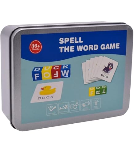 Spell The word Game - Assorted - Color & Design May Vary
