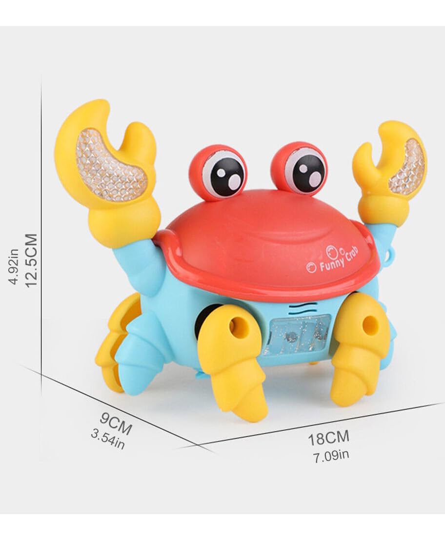 Crawling Crab Toy with Light & Music - Best Gift for Boys & Girls