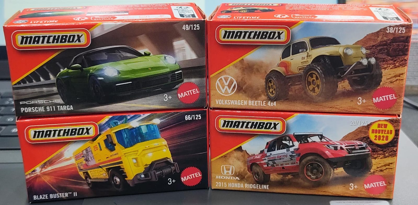 Matchbox Mainline - Combo Pack of 4 Cars - DNK70 - 001