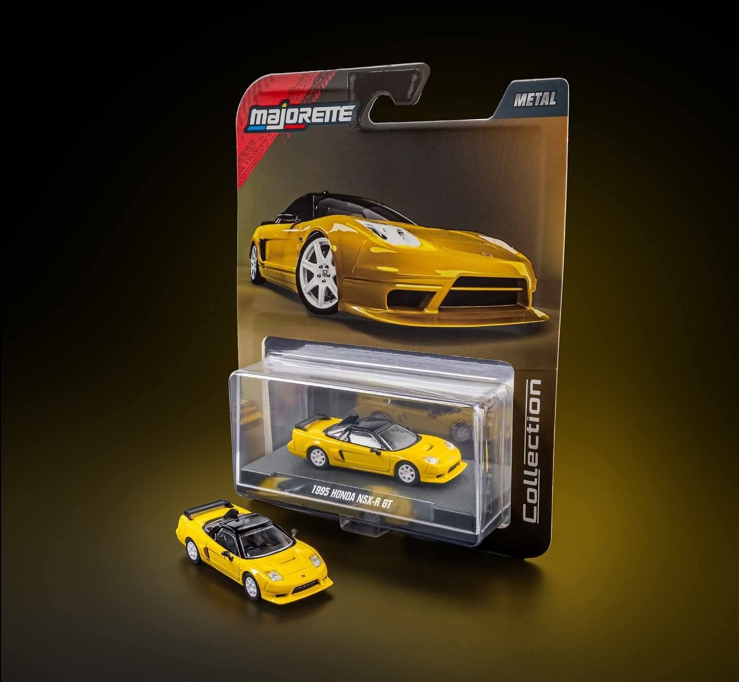 Majorette - Collector Edition - 1995 Honda NSX-R GT - Yellow_02