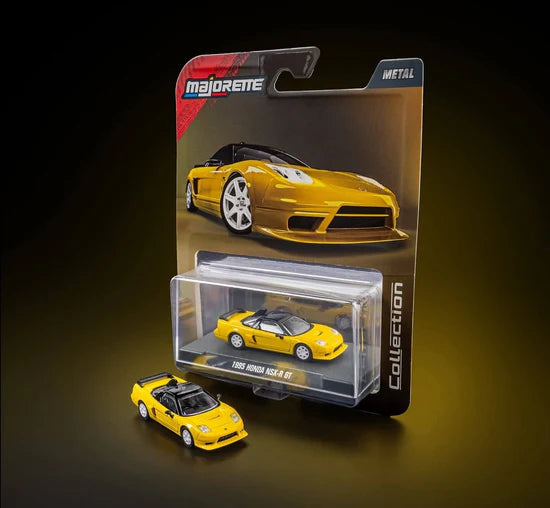 Majorette - Collector Edition - Combo pack of 2 Cars - 1955 Porsche 550 Spyder & 1995 Honda NSX-R GT