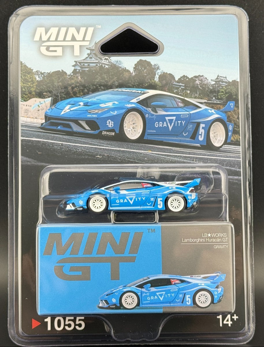 MINI GT Imported Premium - Blister Pack - LB Works Lamborghini Huracan GT - Gravity - #1055