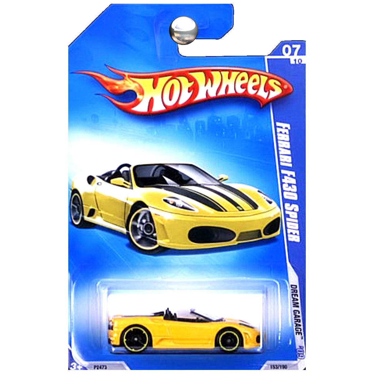 Hot Wheels Imported Premium - Dream Garage - Ferrari F430 Spider - Yellow