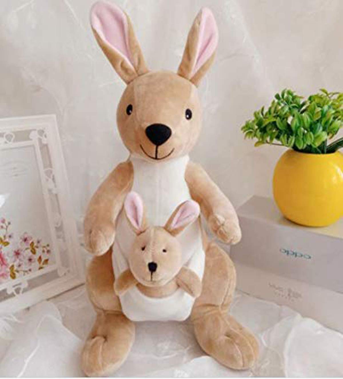 Kangaroo Soft Toys with Blanket, Baby Toys, Kids Toy, Toy for Girl, Birthday Gift for Girl/Boys,Kids Toys for Boys/Girl, Miniso Soft Toys, Toys Gift Items