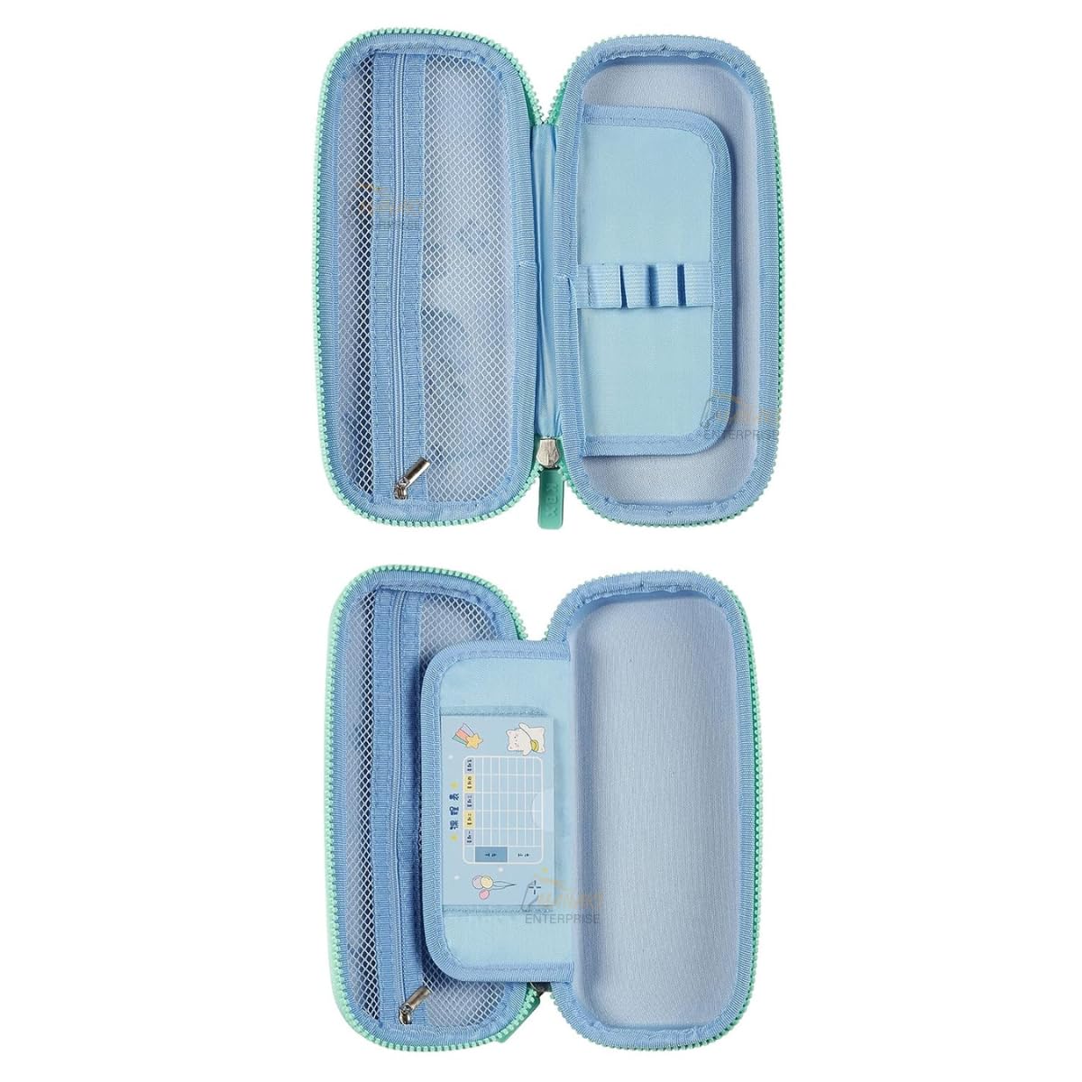 Space Cartoon Theme Pencil Case - 3D EVA Pencil Case Pouch, Multipurpose Zipper Pencil Case for Kids, Pen and Pencil Bag for School Kids