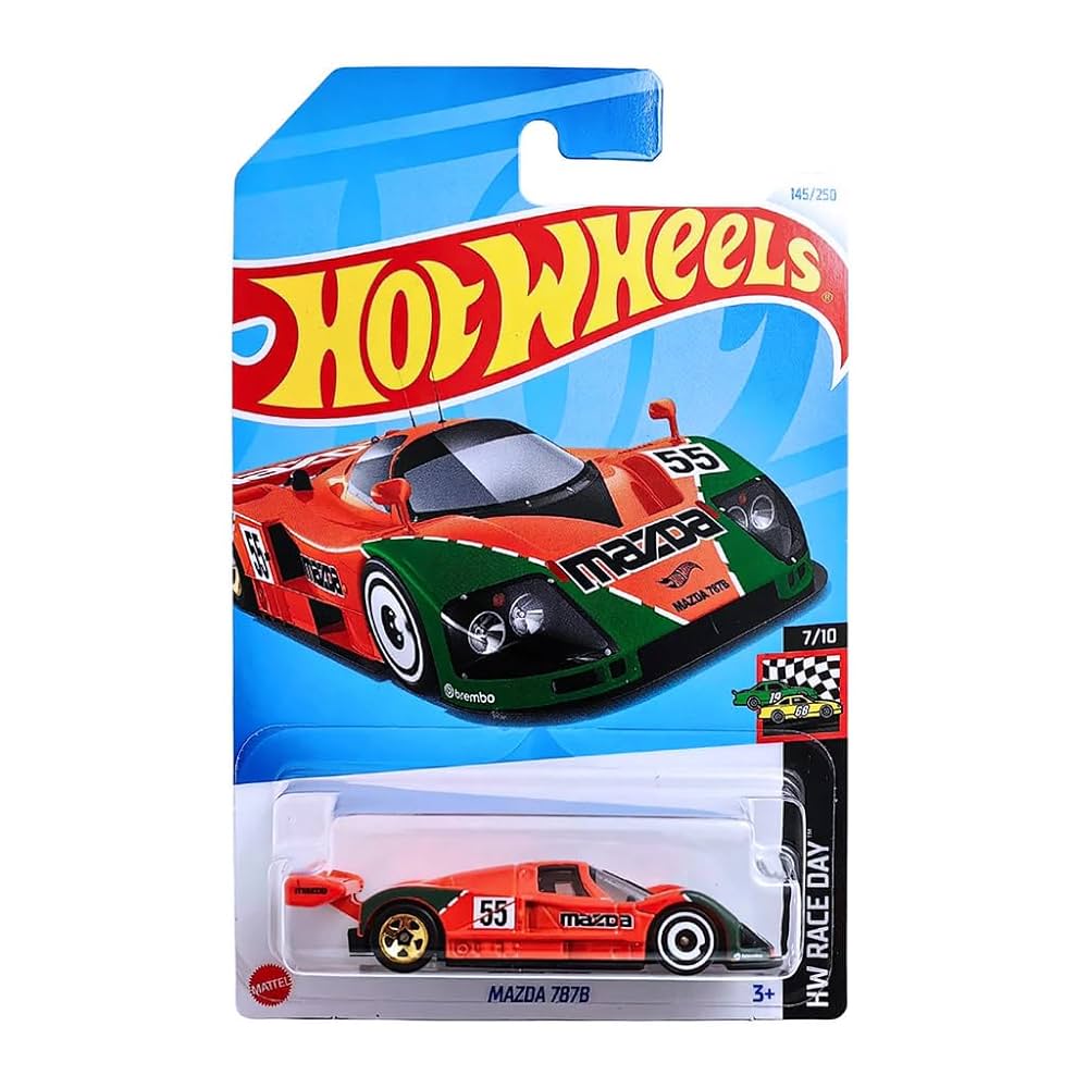 Hot Wheels Mainline L Case – HW Race Day - Mazda 787B - Long Card