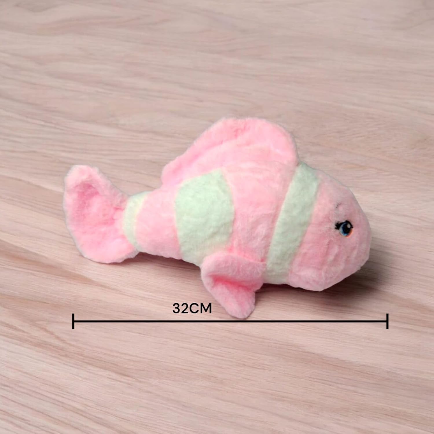 Fish Plush Soft Toy Cute Kids Animal Home Decor | For Kids | For Gifts | Multicolor Assorted