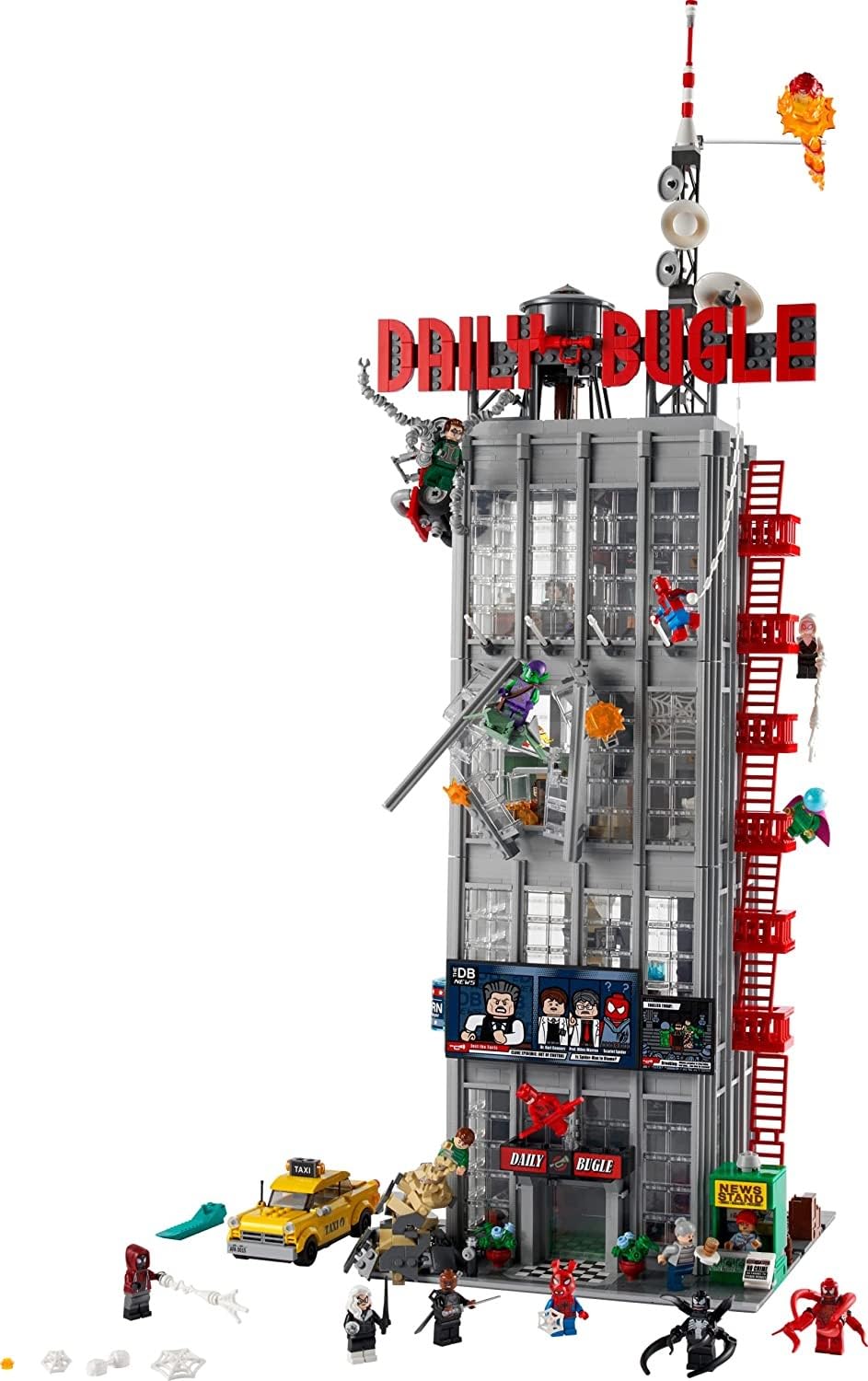 LEGO Marvel Spider-Man Daily Bugle 76178 Building Kit; Collectible Playset Designed with Adult Marvel Fans in Mind