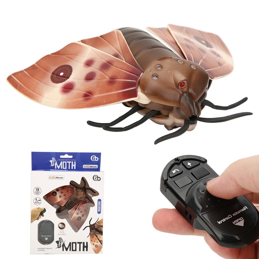 Infrared RC Moth Remote Control High Simulation Insects Toy Trick-Playing Kids Toys - Can't Fly