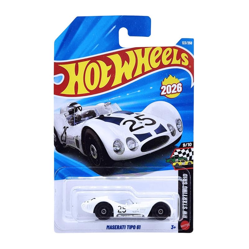 Hot Wheels Mainline Imported Premium - F Case 2026 - Long Card - Maserati Tipo 61