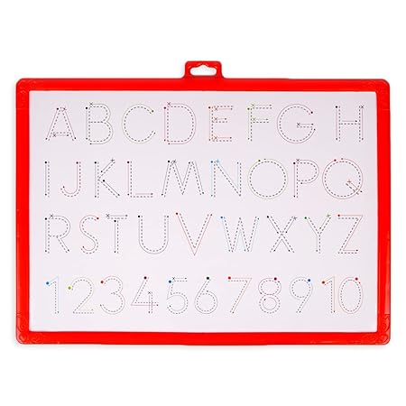 Avis Dot-to-Dot Write & Wipe Practice Board for Kids - Multicolor